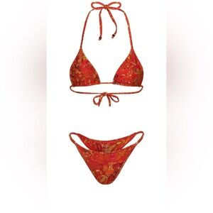 Sol De Isabela | Red Paisley Bikini Set | DICIEMBRE 29 🌞